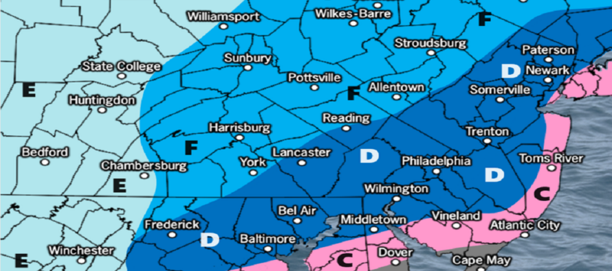 Light, Maybe Plowable, Snow for NJ on Tuesday