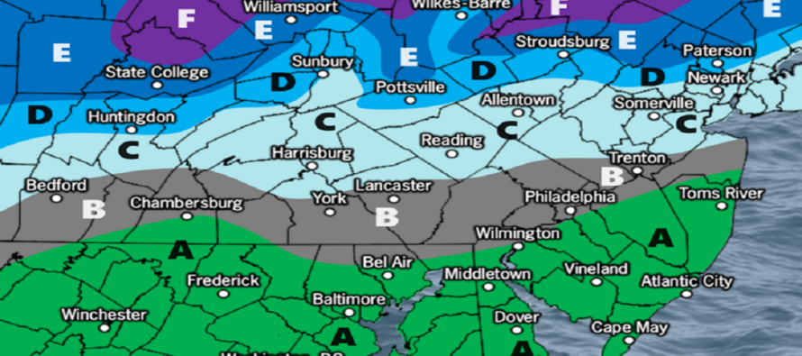 North Jersey Winter Storm Developing