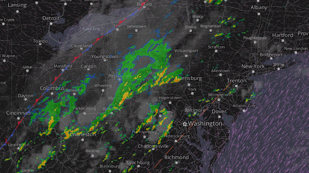 Rain and Storms to Break the Humidity