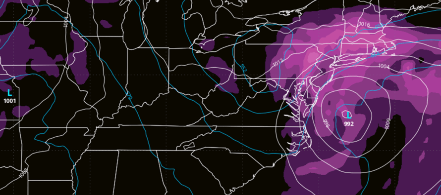 Possible Nor’easter Detected