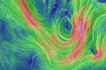Rainstorm Approaching with Gusty Winds to Follow