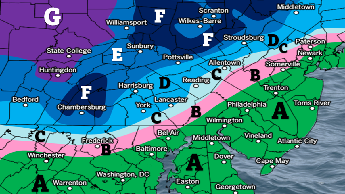 Final Call for Tuesday NWNJ Snow