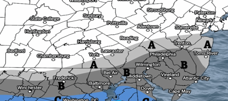 Snow in Southern NJ Tomorrow