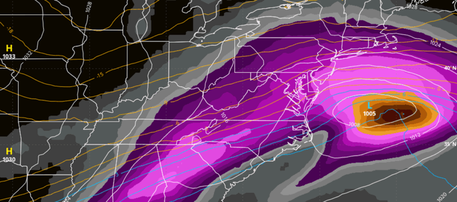 Arctic Weekend Snowstorm a Go for New Jersey