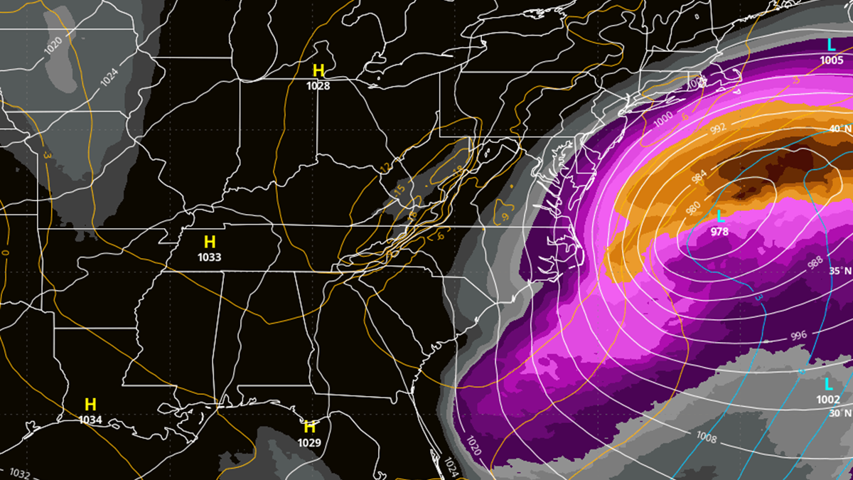 Heaviest Snow Targeting Southeast Jersey
