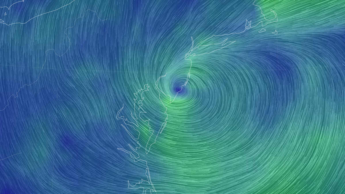 Nor’easter Dissolves and Departs